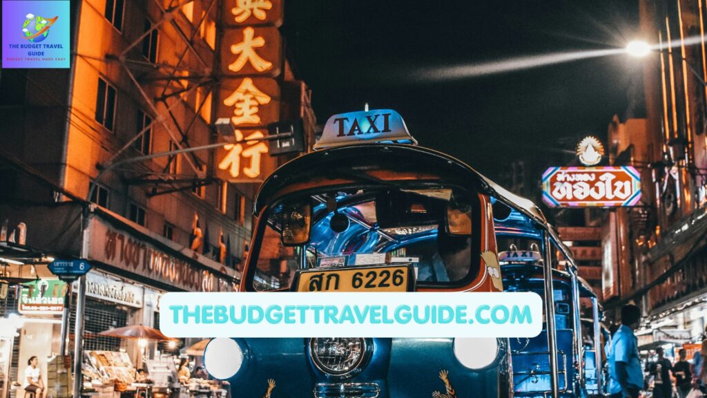 Thailand transport budget travel guide