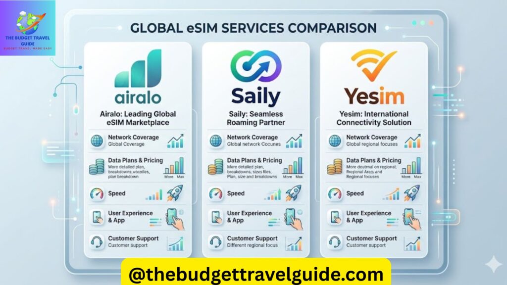 Best Thailand eSIM comparison 2026